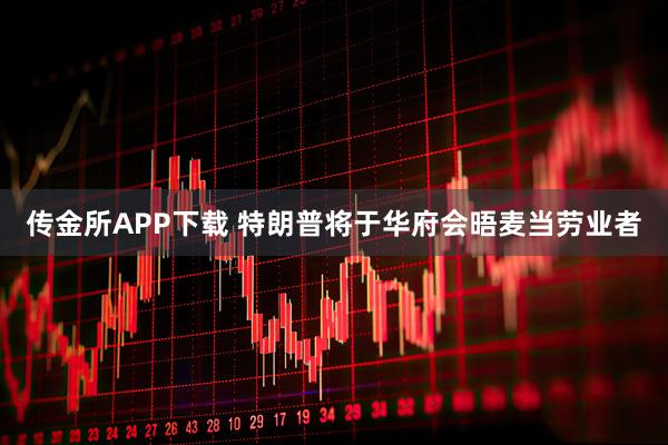 传金所APP下载 特朗普将于华府会晤麦当劳业者